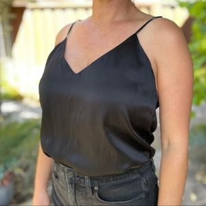 Reformation Silk Satin Camisole L